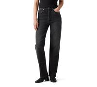 Levi´s ® Ribcage Full Length Med Jeans Noir 26 / 30 Femme