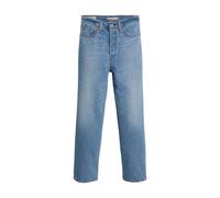 LEVI'S Ribcage Jean droit à talons bleu