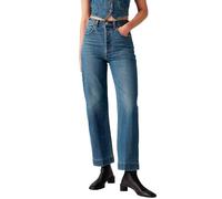 Levi's Ribcage STR ANK Tailored Jeans, Valley View Crease, 28W / 27L Femmes