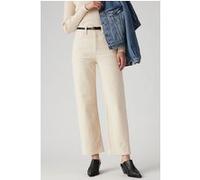Levi's Ribcage Str Ankle Zip Nd White Swan Cord Taille: W24L27 | Pantalons droits Outlet | Femme | Blanche