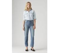 Levi's Ribcage Straight Ankle Cotton Linen Jeans Blue Taille: W29L27 | Pantalons droits Outlet | Femme | Blanche