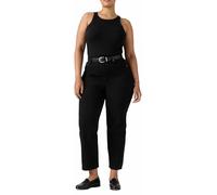 Levi's Jean Ribcage Straight Ankle Femme Noir Taille 32 Longueur 29