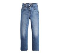 Levi's - Ribcage Straight Ankle Jeans - Femme - Jeans - Bleu - Taille: W28 L30