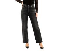 LEVI'S ® Jean 'Ribcage' noir denim, Taille 24 Longueur 27