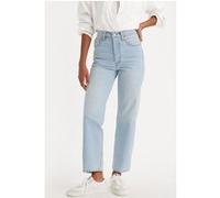 Levi's Ribcage Straight Jeans Blue Taille: W25L29 | Jeans droits Outlet | Femme | Bleu
