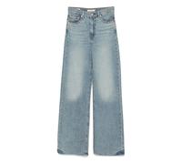 Levi's - Ribcage Wide Leg H223 - Femme - Jeans - Bleu - Taille: W28 L32
