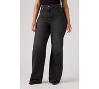 Levi's Ribcage Wide Leg Jeans Black Taille: W30L32 | Jeans droits Outlet | Femme | Le Noir