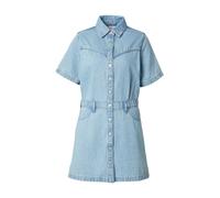 Levi´s ® Logan Western Short Sleeve Dress Bleu S Femme