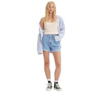 Levi's Rolled 80S Mom Short Med Indigo - Finition Plate, Back to Blue, 32