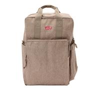LEVI'S ® Sac à dos 'Large L-Pack Backpack' gris / rouge sang / blanc, Taille One Size
