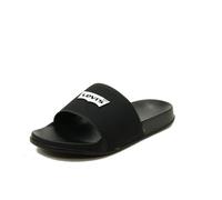 Levi's Sandales Pool-N pour femme. Couleur : noir. Taille : 36, Noir et blanc, 36 EU