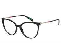 LEVI'S SEASONAL lunettes, modèle LV 1076, couleur noir, verre 53 mm, pont 17 mm