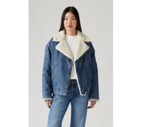 Levi´s ® Sherpa Flight Jacket Bleu M Femme