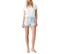 Levi's Short 501 Original pour Femme, Blanc à Pois, 28W