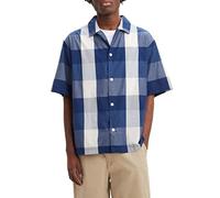 Levi's Short Sleeve Slouchy Shirt Chemise décontractée Homme, Naval Academy, S
