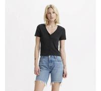 Levis Short Sleeve Striped T-Shirt Caviar 14 (L) Female