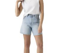 Levi's Short en jean Baggy taille haute Bleu Femme Taille 27