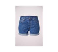 levis shorts / bermudas femme de couleur bleu W24