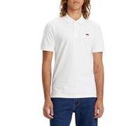 Levi's Slim Housemark Polo Shirt, Bright White, S Homme