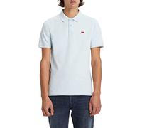 Polo Levi's Slim Hosemark manche courte bleu clair rouge - S