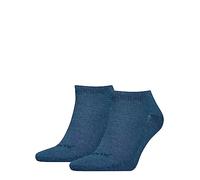 Levi's Sneaker Chaussettes, Durable Bleu Marine, 43/46 (Lot de 2) Mixte