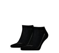 Levi's Sneaker Chaussettes, Durable Noir, 43/46 (Lot de 2) Mixte