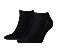 Levi's Sneaker Chaussettes, Noir, 39/42 (Lot de 2) Unisexe