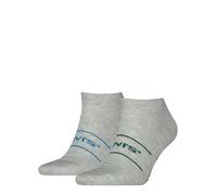 Levi's Sneaker Chaussettes, Vert/Bleu, 35/38 Unisexe