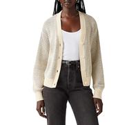 Levi's Snowflake Cardigan Butter Cream Stripe S, Beurre crème à Rayures, L