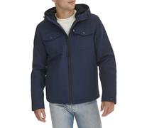 Levi's Soft Shell Two Pocket Hooded Trucker Jacket Veste Isolante, Midnight Tech, XXL Homme