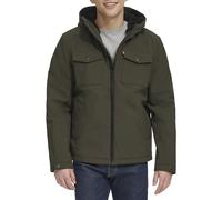 Levi's Soft Shell Two Pocket Hooded Trucker Jacket Veste Isolante, Sherpa Olive, XX-Large Homme
