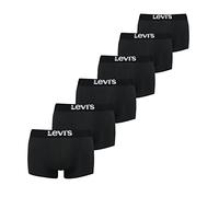 Levi's Trunk sous-vêtement, Durable Noir, S (Lot de 6) Hommes