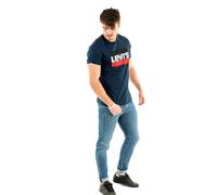 LEVI'S ® T-Shirt 'Sportswear Logo Graphic' bleu marine / rouge / noir / blanc, Taille M