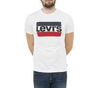 Levi's Sportswear Logo Graphic T-Shirt Homme, White, L