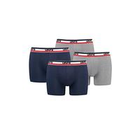 Levi's Boxers 701223908 – Sportswear logo, coton bio – Pack 2 multicolore Taille L Homme
