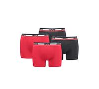 Levi's Boxers 701223908 Lot de 2 Rouge/Noir Taille S Homme