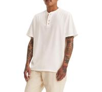Levi's SS 4 Button Henley Chemise, Cloud Dancer, M Hommes
