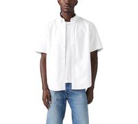 Levi's SS Authentic Button Down Chemise à Bouton Bas, Blanc Brillant, L Hommes