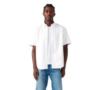 Levi's SS Authentic Button Down Chemise à Bouton Bas, Blanc Brillant, L Hommes