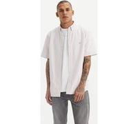 Levi's Short-Sleeve Authentic Button Chemise à Bouton Bas, Cupertino Stripe Bri, S Homme