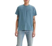 Levi's SS Classic Pocket Tee T-Shirt, Indigo Wash Heather, XXL Hommes