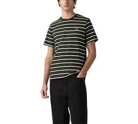 Levi's T-shirt SS Original HM Andor Stripe Jet Blac