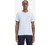 Levi's SS Original Housemark Tee T-Shirt Homme, Jersey Chambray Doux À Rayures de Bord de Mer, S