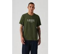 Levi's SS Relaxed FIT Tee T-Shirt, Serif Logo Kombu GRE, XS Hommes