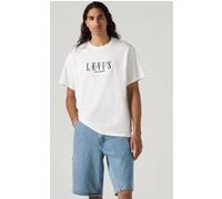 Levi's Ss Relaxed Fit Tee Serif Logo White Graphic Taille: XS | T-Shirts Outlet | Homme | Blanche