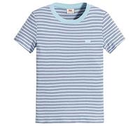 Levi's Ss Rib Baby T-Shirt Femme Meta Stripe Airy Blue XS
