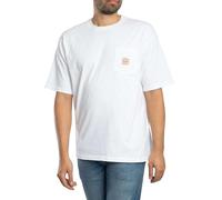 Levi's t-shirt homme blanc en coton - S