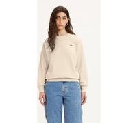 Sweatshirt Levi's Standard Crew beige clair rouge femme - L
