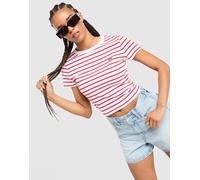 LEVI'S Stripe Slim T-Shirt - Blanc XS