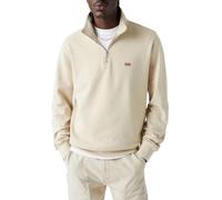 Levi's Sweat-Shirt à Fermeture éclair 1/4 HM pour Homme, Fog, M